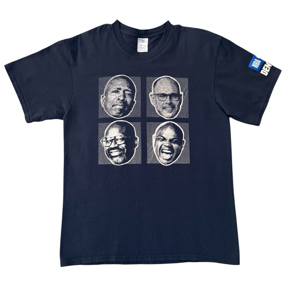 TNT Inside The NBA Shirt M Charles Barkley Kenny Smith Shaq Ernie Final Season